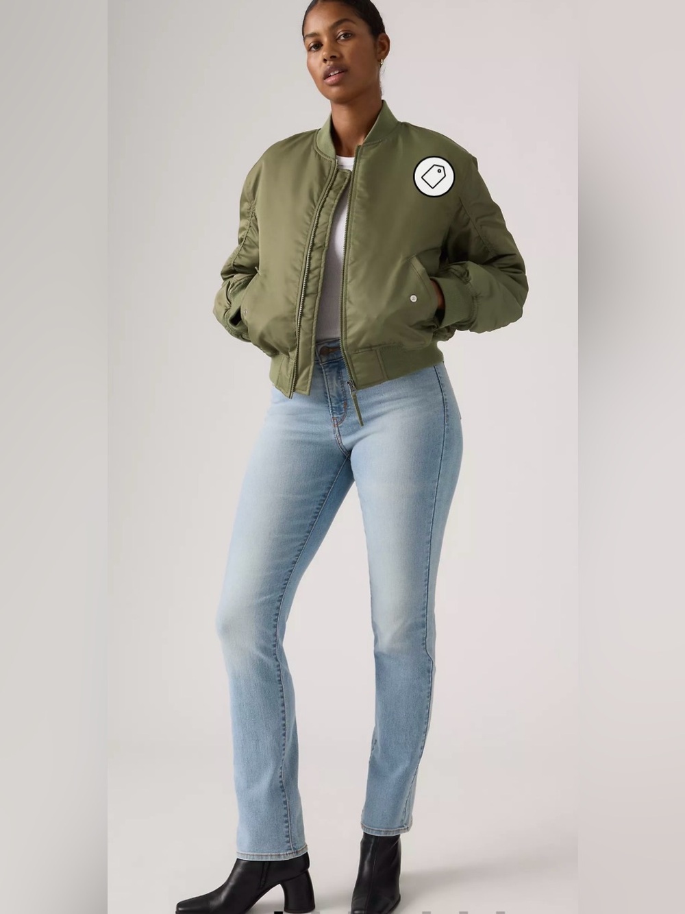 🔥 $70 Levi's Women's 314 Shaping Straight Stellar Stretch Jeans Size 34 X 32 🔥
